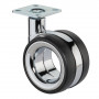 Roulette Design Ø75mm Sols Industriels Platine