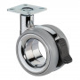 Roulette Design Ø75mm Sols Industriels Platine