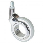 Roulette Design Ø75mm Sols Industriels Tige