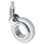 Roulette Design Ø75mm Sols Industriels Tige