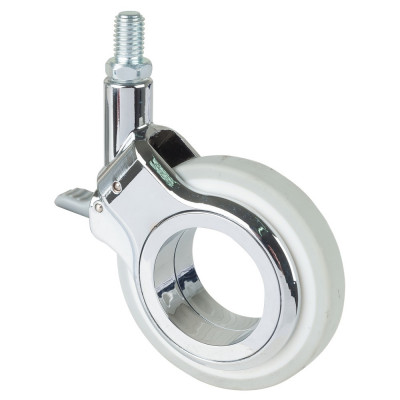 Roulette Design Ø75mm Sols Industriels Tige
