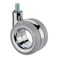 Roulette Design Ø75mm Sols Industriels Tige Roulette Design Ø75mm Sols Industriels Tige