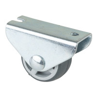 Roulette Mobilier Ø25mm Sols Fragiles Platine Roulette Mobilier Ø25mm Sols Fragiles Platine