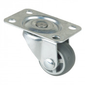 Roulette Mobilier Ø25mm Sols Fragiles Platine