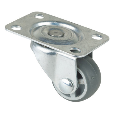 Roulette Mobilier Ø25mm Sols Fragiles Platine