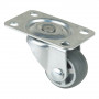 Roulette Mobilier Ø25mm Sols Fragiles Platine
