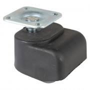Roulette Mobilier Ø2x25mm Sols Lisses Platine