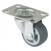 Roulette Mobilier Ø30mm Sols Fragiles Platine