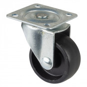 Roulette Mobilier Ø38mm Sols Lisses Platine