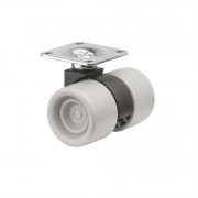 Roulette Mobilier Ø38mm Sols Lisses Platine