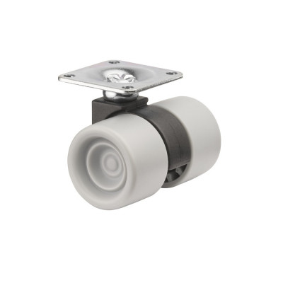 Roulette Mobilier Ø38mm Sols Lisses Platine