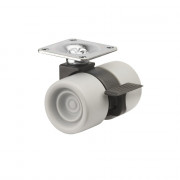 Roulette Mobilier Ø38mm Sols Lisses Platine