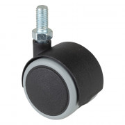 Roulette Mobilier Ø40mm Sols Fragiles Tige