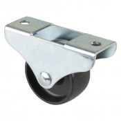 Roulette Mobilier Ø40mm Sols Lisses Platine