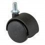 Roulette Mobilier Ø40mm Sols Lisses Tige