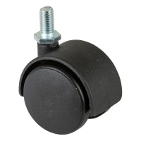 Roulette Mobilier Ø40mm Sols Lisses Tige