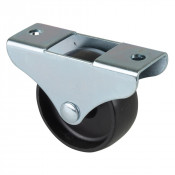 Roulette Mobilier Ø45mm Sols Lisses Platine