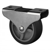 Roulette Mobilier Ø50mm Sols Fragiles Platine