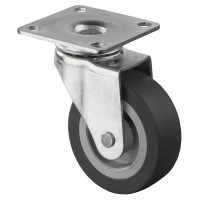 Roulette Mobilier Ø50mm Sols Fragiles Platine Roulette Mobilier Ø50mm Sols Fragiles Platine