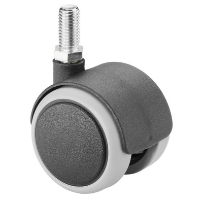 Roulette Mobilier Ø50mm Sols Fragiles Tige