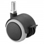 Roulette Mobilier Ø50mm Sols Fragiles Tige