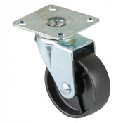 Roulette Mobilier Ø50mm Sols Lisses Platine