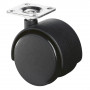 Roulette Mobilier Ø50mm Sols Lisses Platine