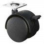 Roulette Mobilier Ø50mm Sols Lisses Platine