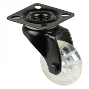Roulette Mobilier Ø50mm Sols Lisses Platine