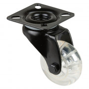 Roulette Mobilier Ø50mm Sols Lisses Platine