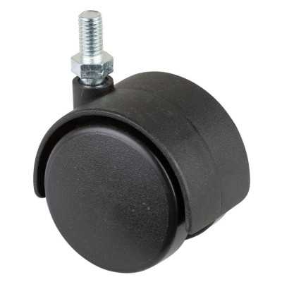Roulette Mobilier Ø50mm Sols Lisses Tige