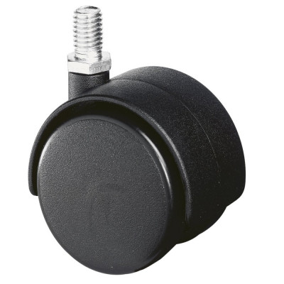 Roulette Mobilier Ø50mm Sols Lisses Tige