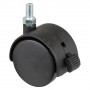 Roulette Mobilier Ø50mm Sols Lisses Tige