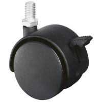 Roulette Mobilier Ø50mm Sols Lisses Tige Roulette Mobilier Ø50mm Sols Lisses Tige