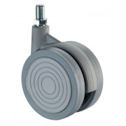 Roulette Mobilier Ø60mm Sols Fragiles Tige