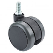 Roulette Mobilier Ø60mm Sols Fragiles Tige