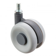 Roulette Mobilier Ø60mm Sols Lisses Tige