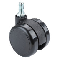 Roulette Mobilier Ø60mm Sols Lisses Tige