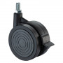 Roulette Mobilier Ø75mm Sols Fragiles Tige