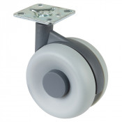 Roulette Mobilier Ø75mm Sols Lisses Platine