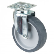 Roulette Mobilier Ø80mm Sols Fragiles Platine