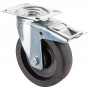 Roulette Manutention Avec blocage total Polyamide renforcé de fibres de verre, +280° - Ø12