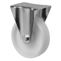 Roulette Manutention Fixe Plastique - Ø125mm 175kg - Fix. Platine Roulette Manutention Fixe Plastique - Ø125mm 175kg - Fix. Platine