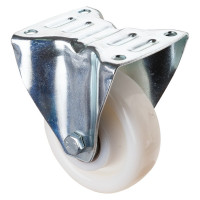 Roulette Manutention Fixe Plastique - Ø125mm 400kg - Fix. Platine Roulette Manutention Fixe Plastique - Ø125mm 400kg - Fix. Platine