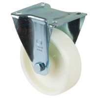 Roulette Manutention Fixe Plastique - Ø150mm 300kg - Fix. Platine Roulette Manutention Fixe Plastique - Ø150mm 300kg - Fix. Platine