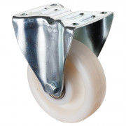 Roulette Manutention Fixe Polyamide - Ø150mm 450kg - Fix. Platine