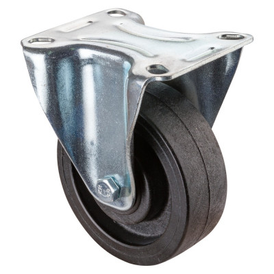 Roulette Manutention Fixe Polyamide renforcé de fibres de verre, +280° - Ø100mm 160kg