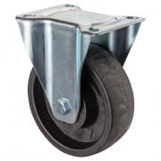 Roulette Manutention Fixe Polyamide renforcé de fibres de verre, +280° - Ø150mm 300kg
