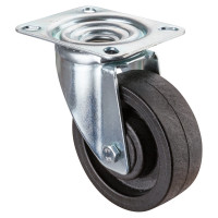 Roulette Manutention Pivotante Polyamide renforcé de fibres de verre, +280° - Ø100mm 160kg Roulette Manutention Pivotante Polyamide renforcé de fibres de verre, +280° - Ø100mm 160kg