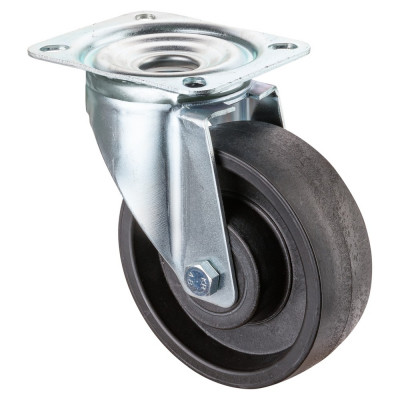 Roulette Manutention Pivotante Polyamide renforcé de fibres de verre, +280° - Ø150mm 300kg